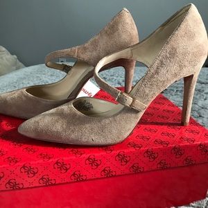Nine West Tan Suede